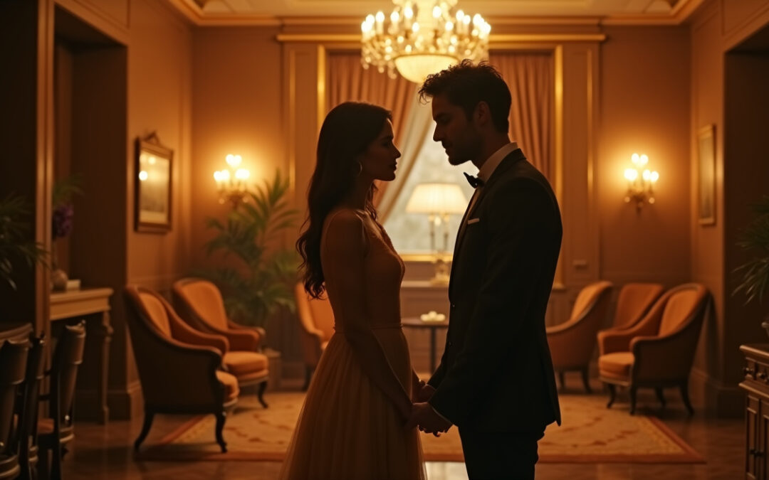 Starlit Promises at the Grand Plaza