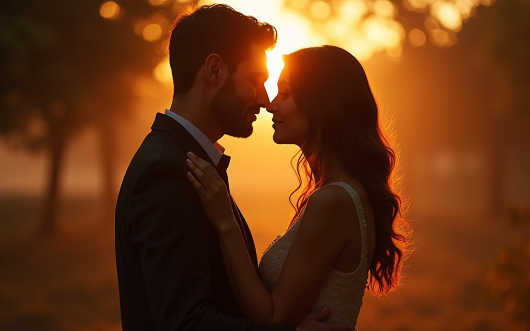 Love Blooms Between Tractors and Sunsets