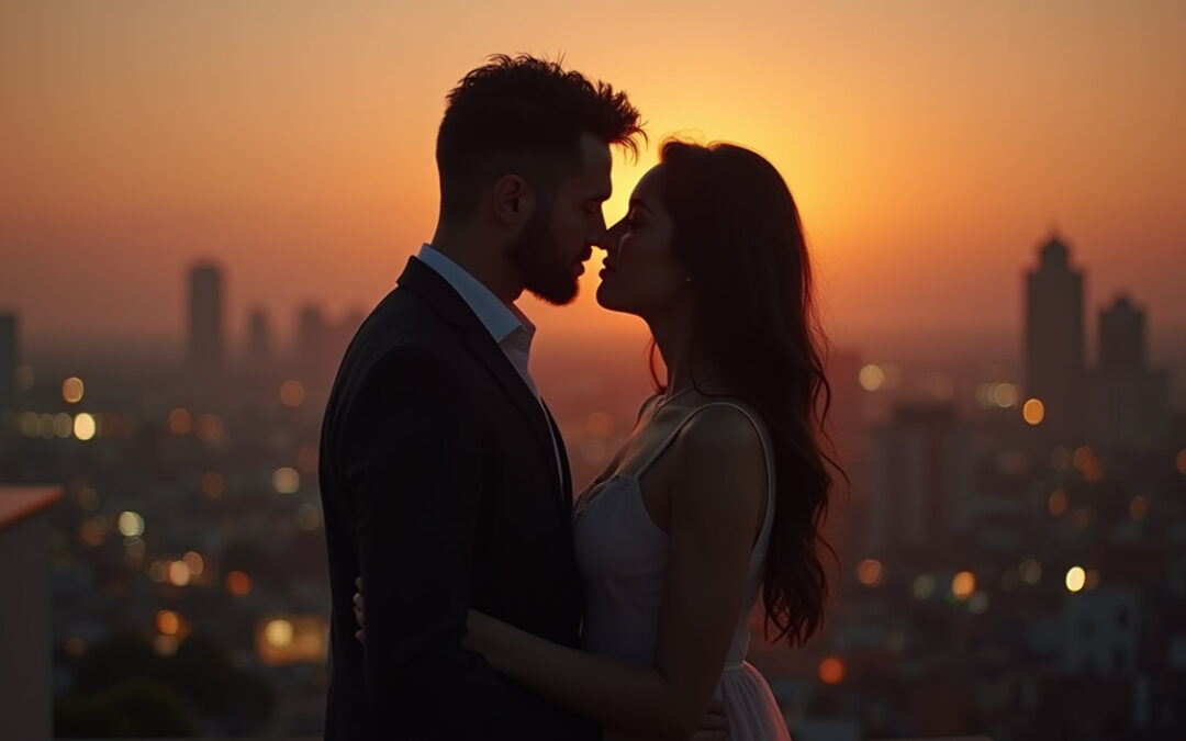 Moonlight and Shadows on the Maxwell Rooftop
